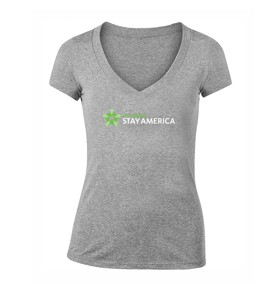 Women's Extended Stay America V-Neck T-Shirt